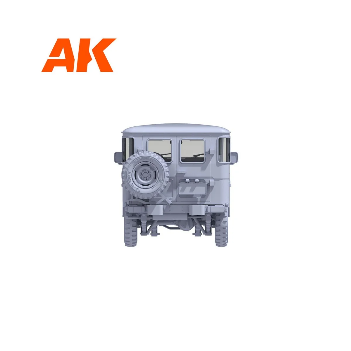 FJ43 SUV with Hard top, 1/35 - AK Interactive AK35001 FJ43 SUV with Hard top, 1/35 - AK Interactive AK35001