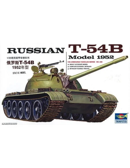 Russischer Panzer T-54B, 1/35 - Trumpeter 00338
