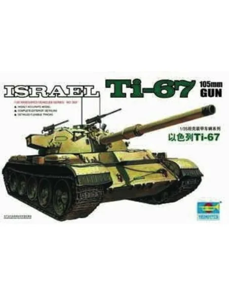 [NO_DESC] Israelischer Panzer Ti-67, 1/35 - Trumpeter 00339