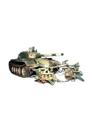 Finnischer Panzer T-55 mit Minenräumer, 1/35 - Trumpeter 00341