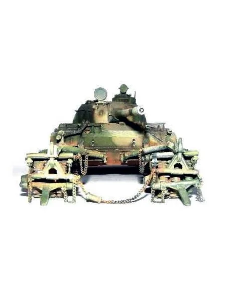 Finnischer Panzer T-55 mit Minenräumer, 1/35 - Trumpeter 00341