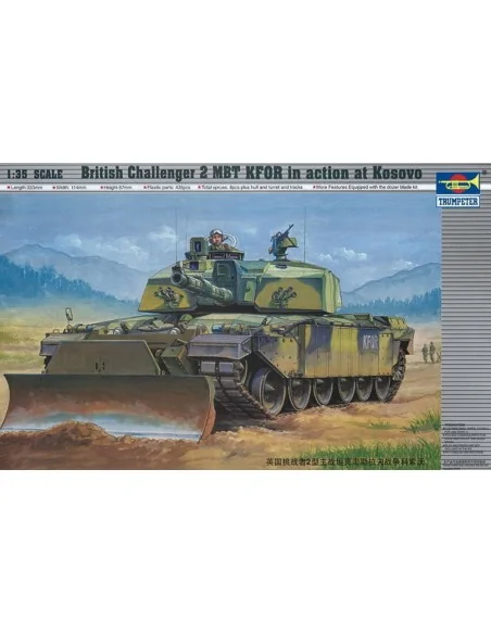 Challenger II KFOR (Kosovo-Einsatz), 1/35 - Trumpeter 00345