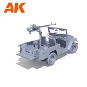FJ43 Pickup with DShKM, 1/35 - AK Interactive AK35002