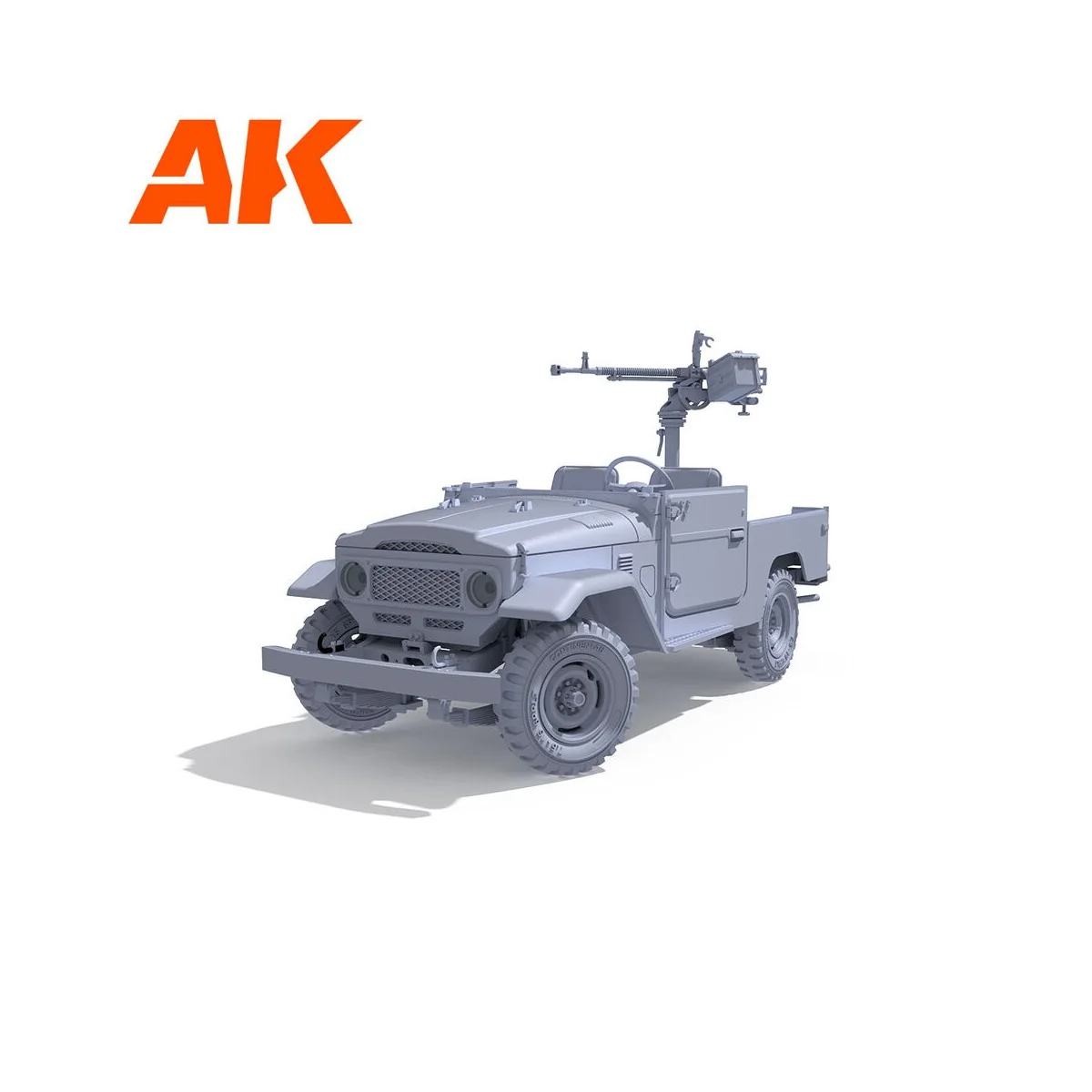 FJ43 Pickup with DShKM, 1/35 - AK Interactive AK35002