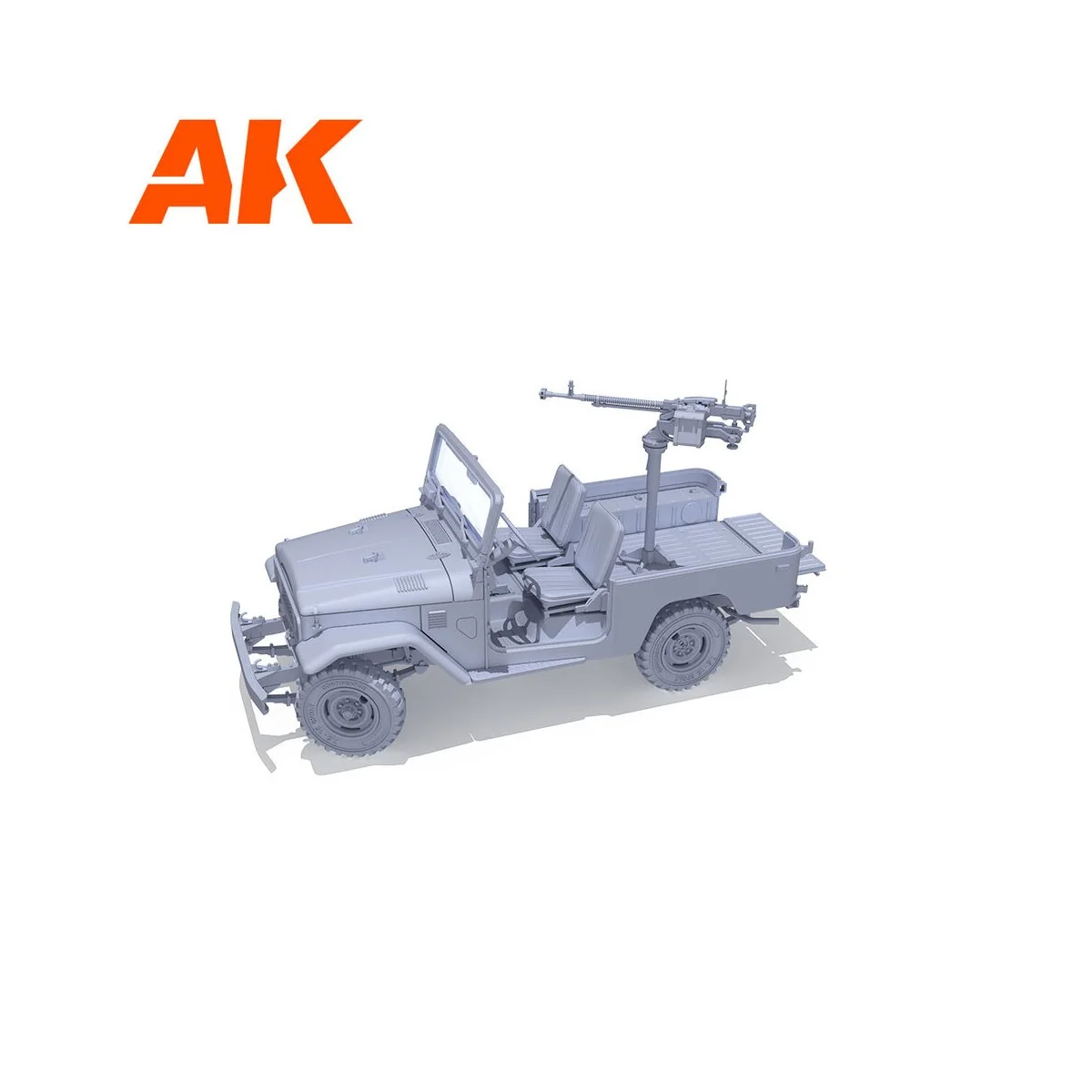 FJ43 Pickup with DShKM, 1/35 - AK Interactive AK35002