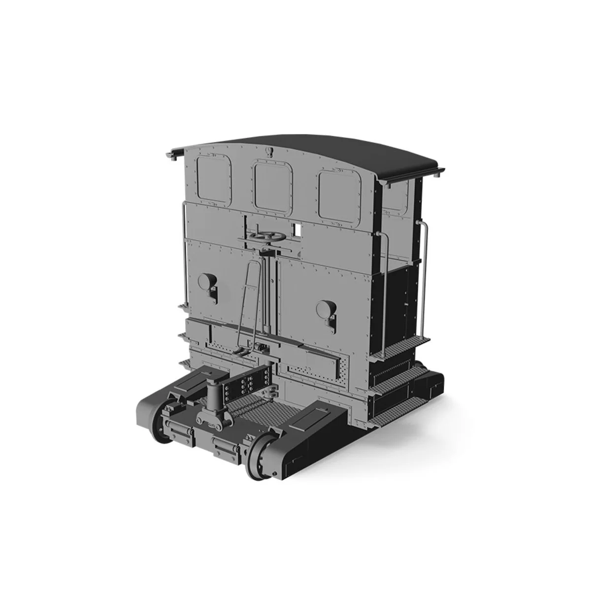 AUTOMOTORE FS 206/207/208 SOGLIOLA RAIL SHUNTER 1/35 - AK Interacti...
