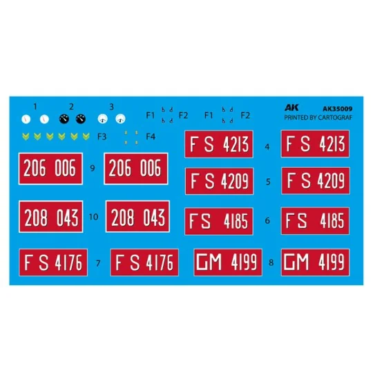 AUTOMOTORE FS 206/207/208 SOGLIOLA RAIL SHUNTER 1/35 - AK Interacti...