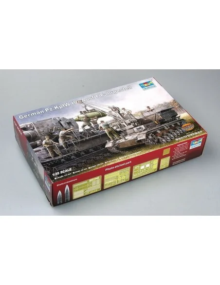 German Pz.Kpfw IV Ausf F Fahrgestell, 1/35 - Trumpeter 00363