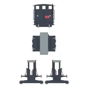 AUTOMOTORE FS 206/207/208 SOGLIOLA RAIL SHUNTER, 1/35 - AK Interact...