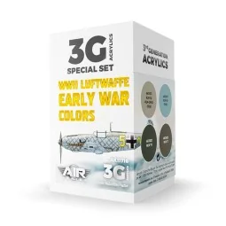 WWII Luftwaffe Early War Colors SET 3G - AK Interactive AK11716