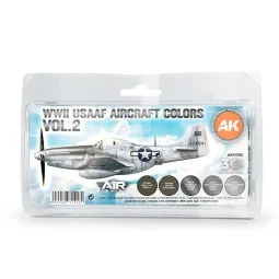 WWII USAAF Aircraft Colors Vol.2 SET 3G - AK Interactive AK11733