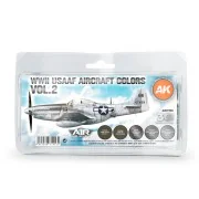 WWII USAAF Aircraft Colors Vol.2 SET 3G - AK Interactive AK11733