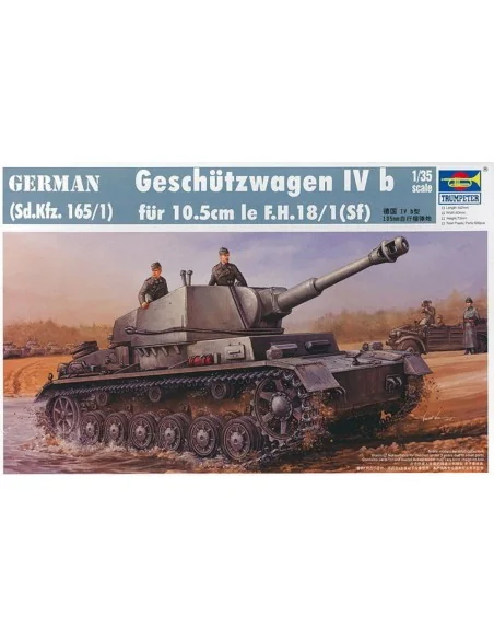 Geschützwagen Ivb für 10, 5 cm, 1/35 - Trumpeter 00374