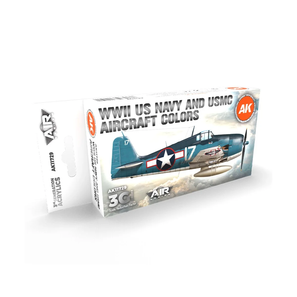 WWII US Navy & USMC Aircraft Colors SET 3G - AK Interactive AK11729