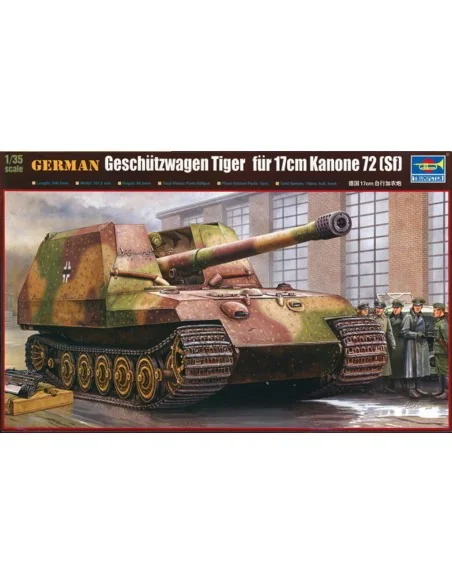 German Geschützwagen Tiger, 1/35 - Trumpeter 00378
