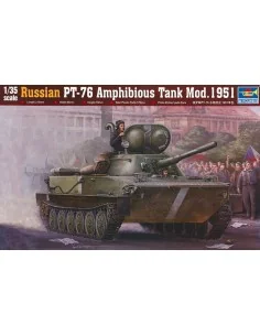 Russian PT-76 Amphibious Tank Mod.1951, 1/35 - Trumpeter 00379