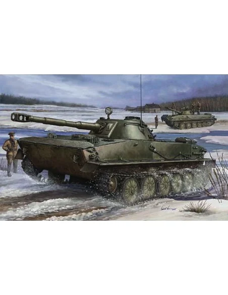 PT-76 Light Amphibious Tank, 1/35 - Trumpeter 00380