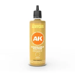 Dunkelgelb RAL 7028 dark yellow surface Primer 100 ml 3GEN - AK Int...