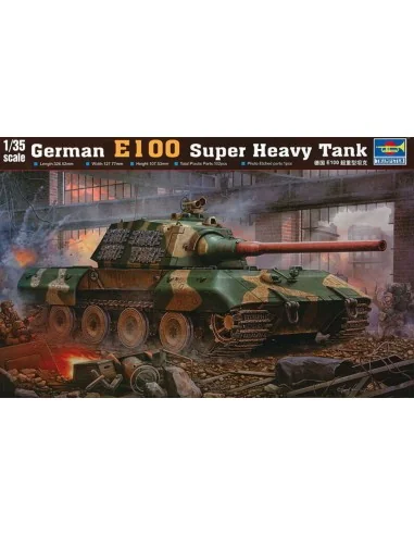 German Entwicklungsfahrzeug E 100, 1/35 - Trumpeter 00384