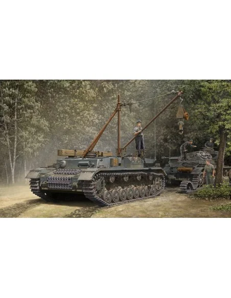 German Bergepanzer IV Recovery Vehicle, 1/35 - Trumpeter 00389