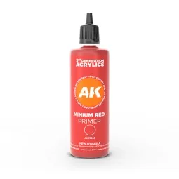 Minimum red surface Primer 100 ml. 3GEN - AK Interactive AK11247