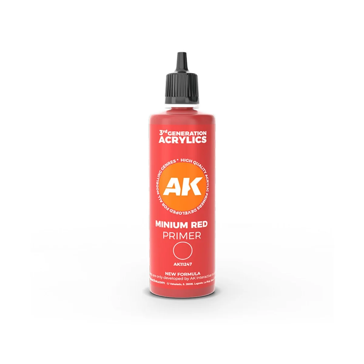 Minimum red surface Primer 100 ml. 3GEN - AK Interactive AK11247 Minimum red surface Primer 100 ml. 3GEN - AK Interactive AK11247