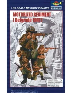 Motorisiertes Regiment Belgrad 1941, 1/35 - Trumpeter 00403