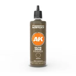 Olive drab surface Primer 100 ml 3GEN - AK Interactive AK11249
