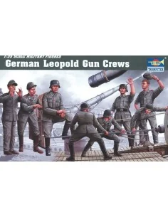 Deutsche Artillerie Besatzung für Leopold, 1/35 - Trumpeter 00406