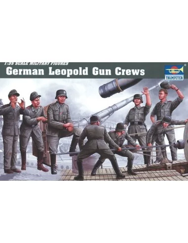 Deutsche Artillerie Besatzung für Leopold, 1/35 - Trumpeter 00406