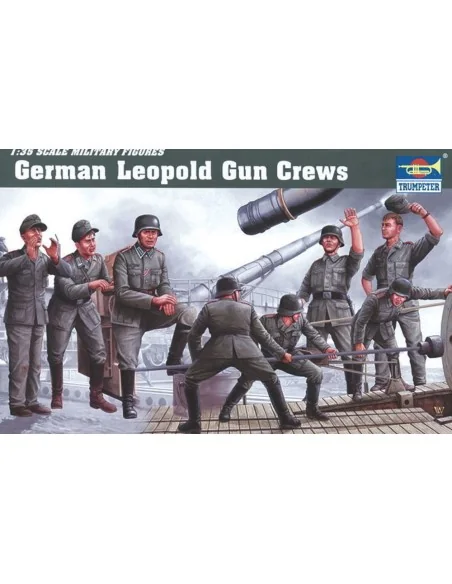 Deutsche Artillerie Besatzung für Leopold, 1/35 - Trumpeter 00406