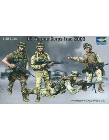 US Marine Corps Irak 2003, 1/35 - Trumpeter 00407