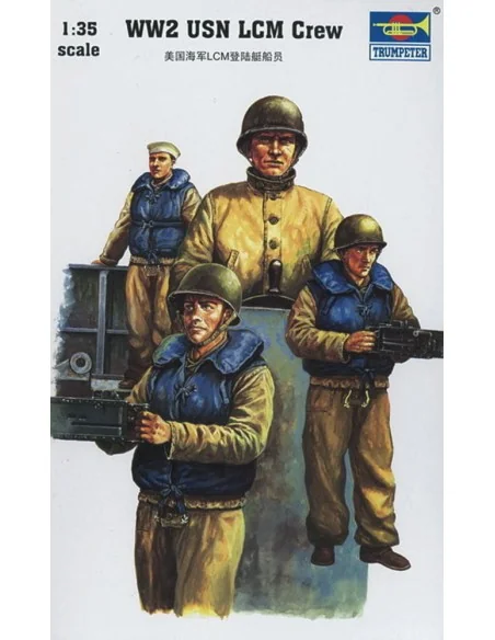 US Navy LCM Besatzung, 1/35 - Trumpeter 00408