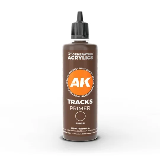 Tracks surface Primer 100 ml3GEN - AK Interactive AK11251 Tracks surface Primer 100 ml3GEN - AK Interactive AK11251