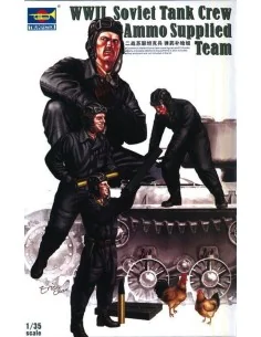 Soviet Tank Crew Ammo Suppl.Team WWII, 1/35 - Trumpeter 00411