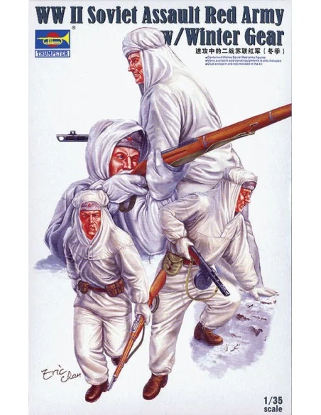 [NO_DESC] Soviet Assault Red Army w/Winter Gear, 1/35 - Trumpeter 0...