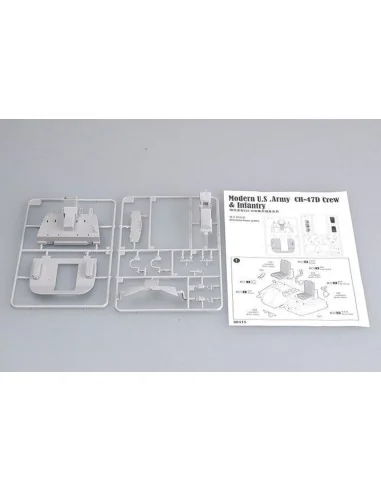 Modern U.S. Army CH-47D Crew & Infantry, 1/35 - Trumpeter 00415