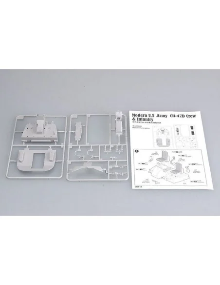 Modern U.S. Army CH-47D Crew & Infantry, 1/35 - Trumpeter 00415