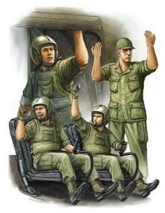 US Army CH-47 Crew in Vietnam, 1/35 - Trumpeter 00417
