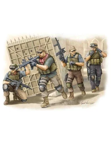 PMC in Iraq - Fire Movement Team, 1/35 - Trumpeter 00419