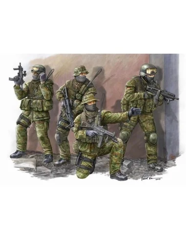 Modern German KSK Commandos, 1/35 - Trumpeter 00422