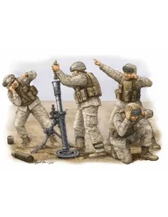 Modern U.S. Marine M252 Team, 1/35 - Trumpeter 00423