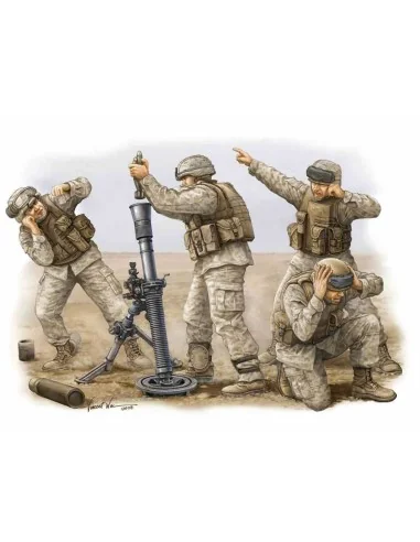 Modern U.S. Marine M252 Team, 1/35 - Trumpeter 00423