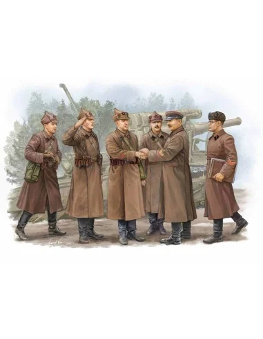 Soviet Artillery - Commander Inspection, 1/35 - Trumpeter 00428