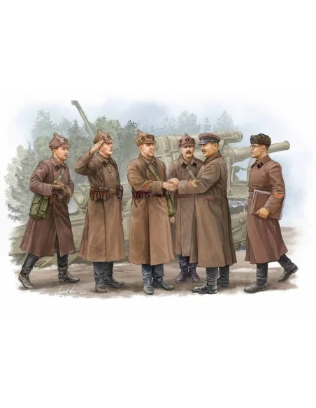 Soviet Artillery - Commander Inspection, 1/35 - Trumpeter 00428