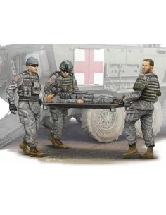 [NO_DESC] Modern U.S. Army-Stretcher AmbulanceTeam, 1/35 - Trumpete...