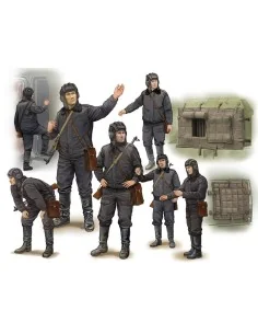 Soviet Soldier-Scud B Crew, 1/35 - Trumpeter 00434