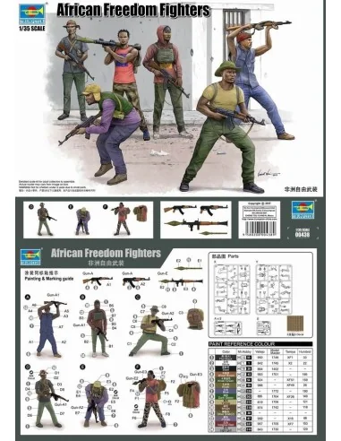 African Freedom Fighters, 1/35 - Trumpeter 00438