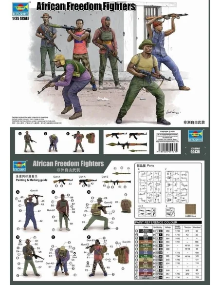 African Freedom Fighters, 1/35 - Trumpeter 00438