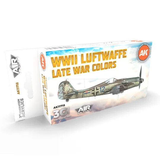 WWII Luftwaffe Late War Colors SET 3G - AK Interactive AK11718